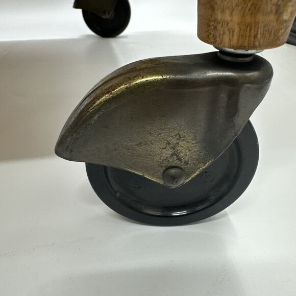 Antique Oak Tea Cart Cushman - Picture 4 of 16